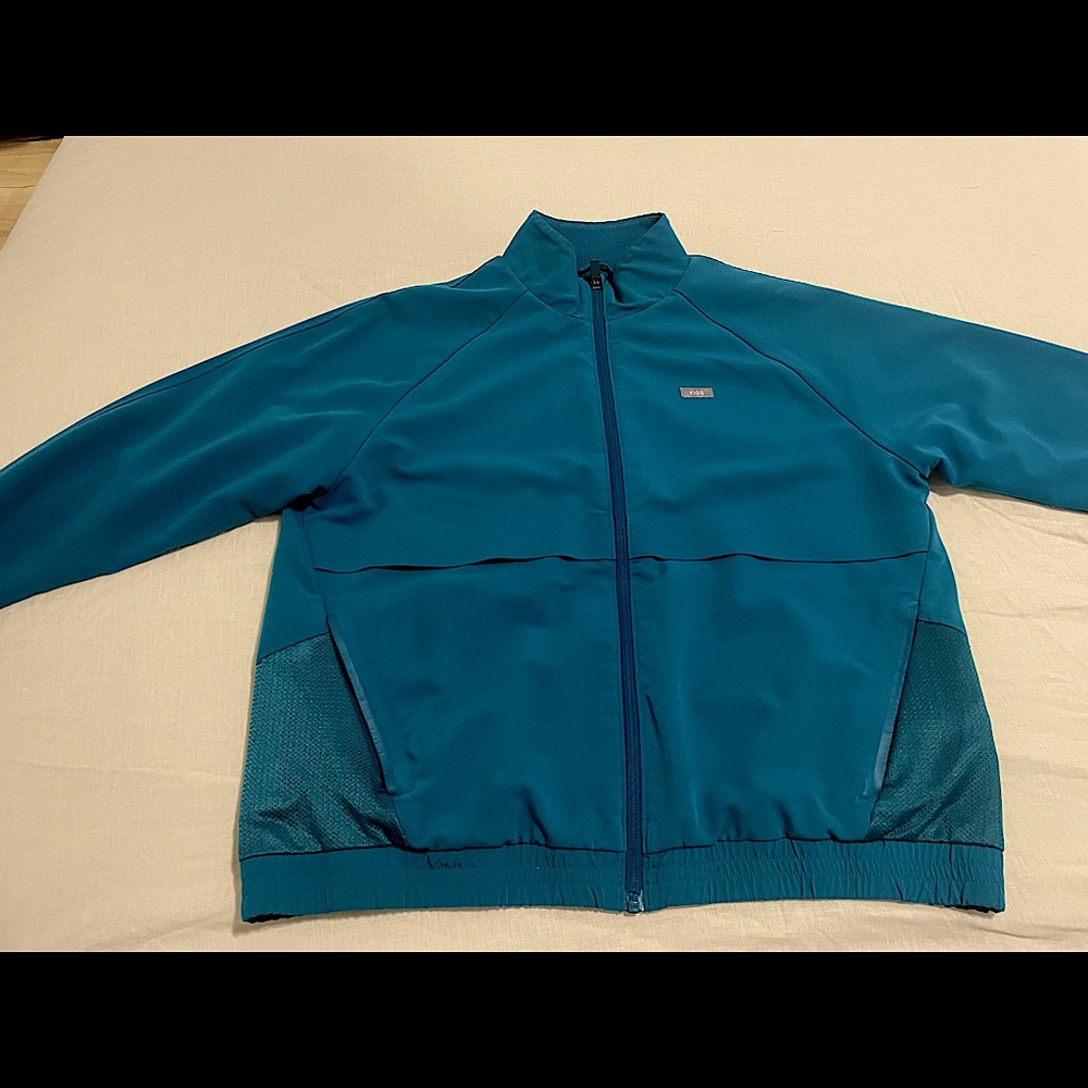 Figs Sydney Scrub Jacket